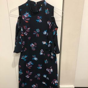 Rebecca Taylor Bellflower Cold Shoulder Dress